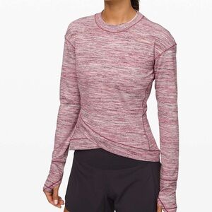 lululemon athletica Pink Long Sleeve Top